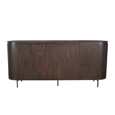 Dressoir Solana Bruin Mangohout 210 cm