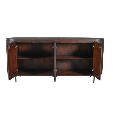 Dressoir Solana Bruin Mangohout 210 cm