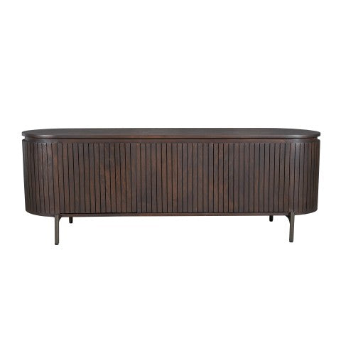 Tv meubel Solana Bruin Mangohout 165 cm