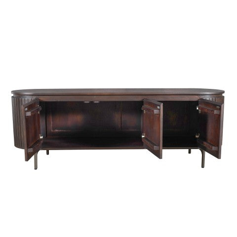 Tv meubel Solana Bruin Mangohout 165 cm