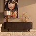 Tv meubel Solana Bruin Mangohout 165 cm