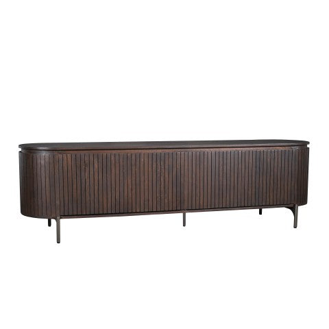 Tv meubel Solana Bruin Mangohout 210 cm