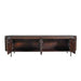 Tv meubel Solana Bruin Mangohout 210 cm