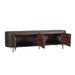 Tv meubel Solana Bruin Mangohout 210 cm