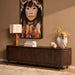 Tv meubel Solana Bruin Mangohout 210 cm