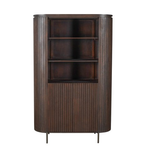 Wandkast Solana Bruin Mangohout 115 cm