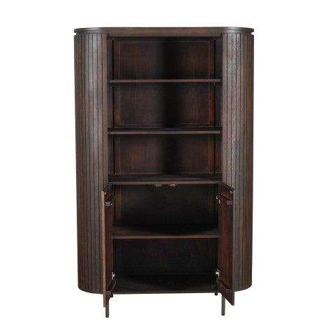 Wandkast Solana Bruin Mangohout 115 cm