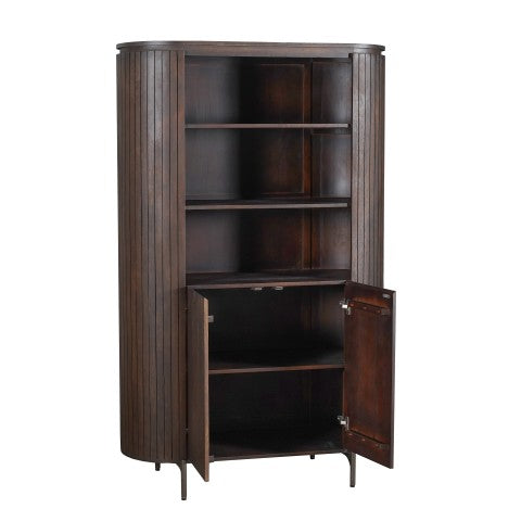 Wandkast Solana Bruin Mangohout 115 cm
