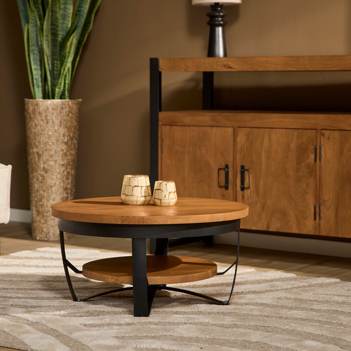 Salontafel Paras B10 Mangohout 70 cm