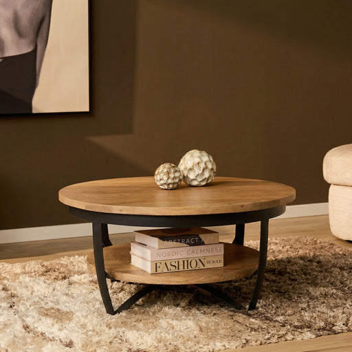 Salontafel Paras Naturel Mangohout 70 cm