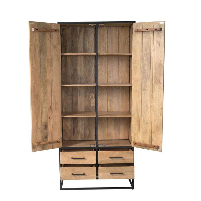 Kabinet Dakota Naturel Mangohout 90 cm