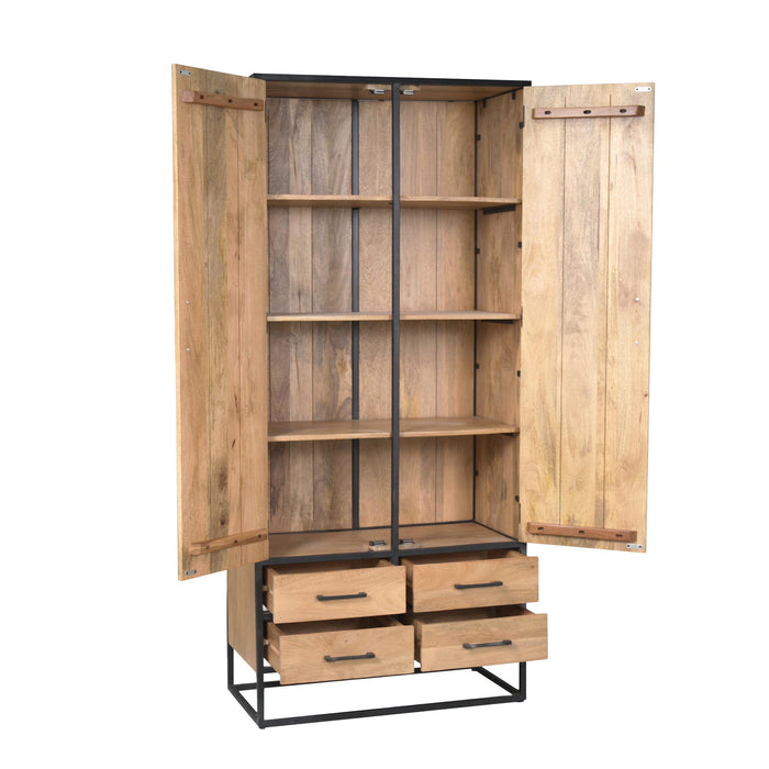 Kabinet Dakota Naturel Mangohout 90 cm