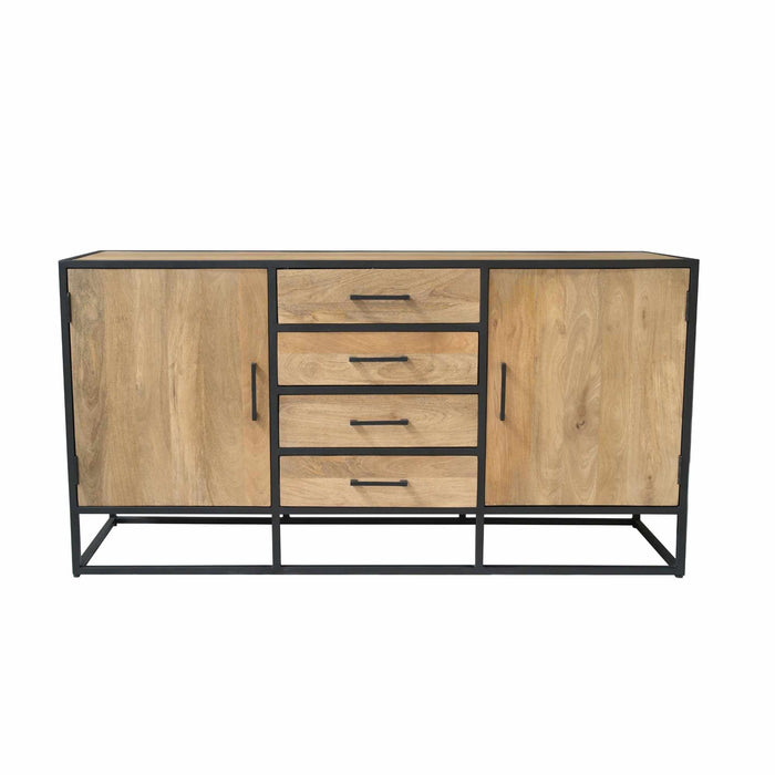 Dressoir Dakota Naturel Mangohout 165 cm