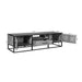Tv meubel Dakota Naturel Mangohout 180 cm
