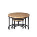 Salontafel set Dakota Naturel Mangohout 70 cm