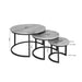 Salontafel set Dakota Naturel Mangohout 70 cm