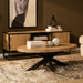 Ovale salontafel Dakota  Naturel Mangohout 130 cm