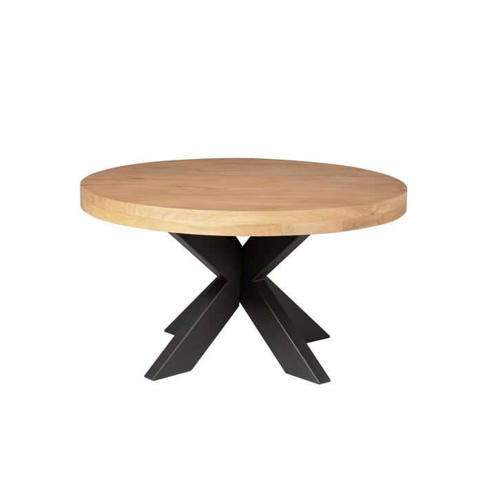 Ronde salontafel Dakota Naturel Mangohout 80 cm