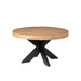 Ronde salontafel Dakota Naturel Mangohout 80 cm