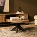 Ronde salontafel Dakota Naturel Mangohout 80 cm