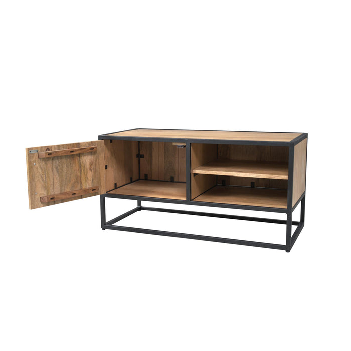 Tv meubel Dakota  Naturel Mangohout 100 cm