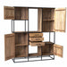 Vakkenkast Dakota Supreme XXL Naturel Mangohout 160 cm