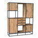 Vakkenkast Dakota Supreme XXL Naturel Mangohout 160 cm