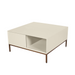 Vierkante salontafel Madison Zand Mangohout 80 cm
