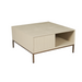 Vierkante salontafel Madison Zand Mangohout 80 cm