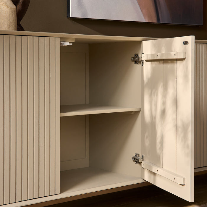 Dressoir Madison Zand Mangohout 210 cm