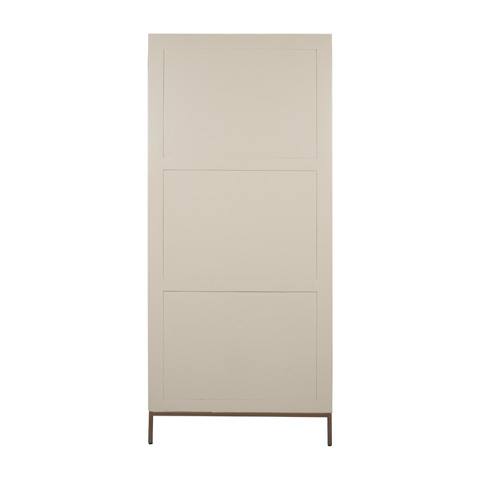 Vakkenkast Madison Zand Mangohout 90 cm