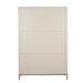 Vakkenkast Madison XL Zand Mangohout 135 cm