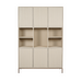Vakkenkast Madison XL Zand Mangohout 135 cm