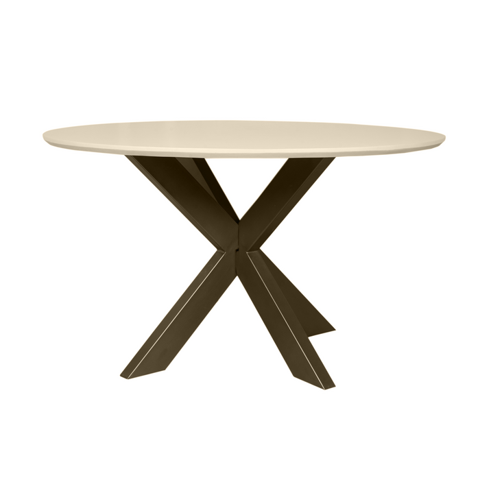 Ronde eettafel Madison Zand Mangohout 130 cm