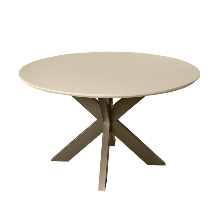 Ronde eettafel Madison Zand Mangohout 130 cm