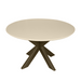 Ronde eettafel Madison Zand Mangohout 130 cm