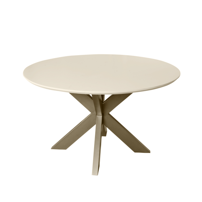 Ronde eettafel Madison Zand Mangohout 110 cm