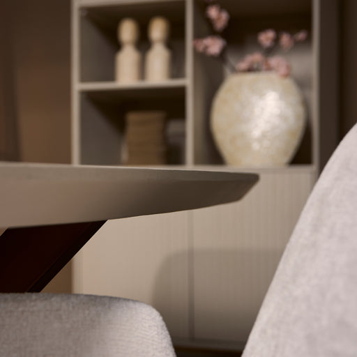 Deens ovale eettafel Madison Zand Mangohout 160 cm