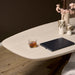 Deens ovale eettafel Madison Zand Mangohout 200 cm