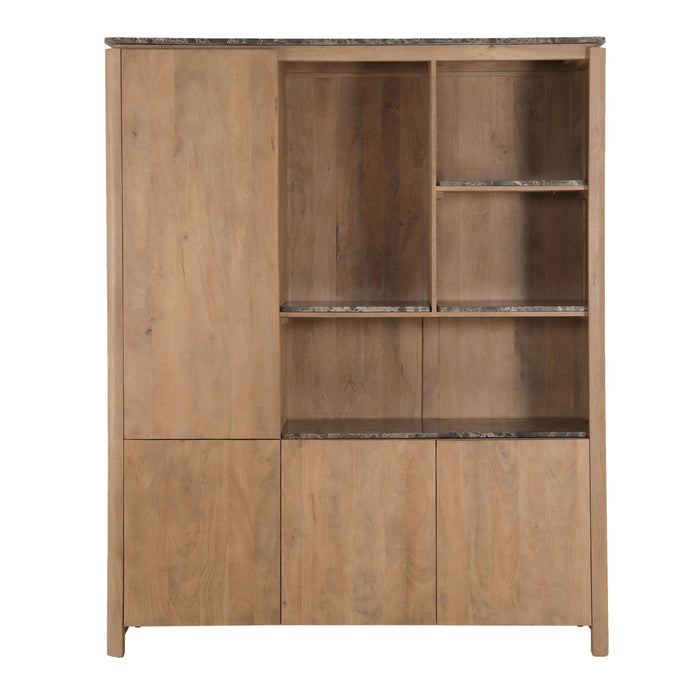 Bovenblad Vakkenkast XL Dallas Beige  Marmer