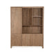 Vakkenkast XL Dallas Naturel Mangohout 160 cm