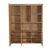 Vakkenkast XL Dallas Naturel Mangohout 160 cm