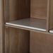 Vakkenkast XL Dallas Naturel Mangohout 160 cm