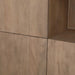 Vakkenkast XL Dallas Naturel Mangohout 160 cm