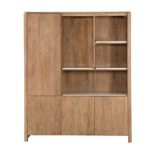 Inglegplank Vakkenkast XL Dallas Beige Marmer Set van 4