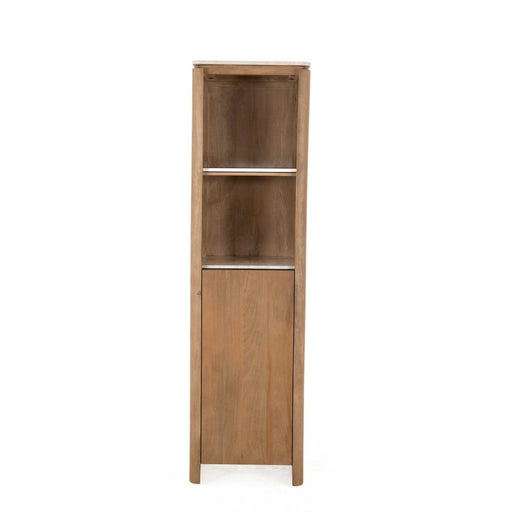 Inglegplank Boekenkast Dallas Beige Marmer Set van 2