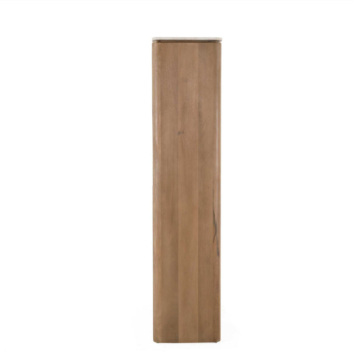 Boekenkast Dallas Naturel Mangohout 55 cm