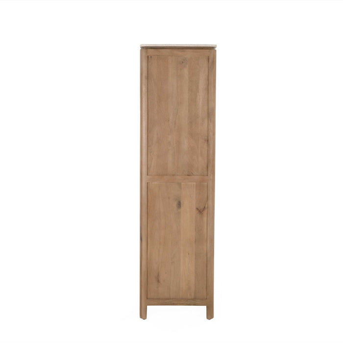 Boekenkast Dallas Naturel Mangohout 55 cm
