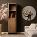 Boekenkast Dallas Naturel Mangohout 55 cm