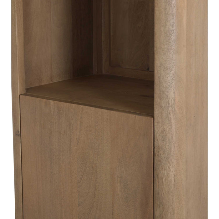 Boekenkast Dallas Naturel Mangohout 55 cm